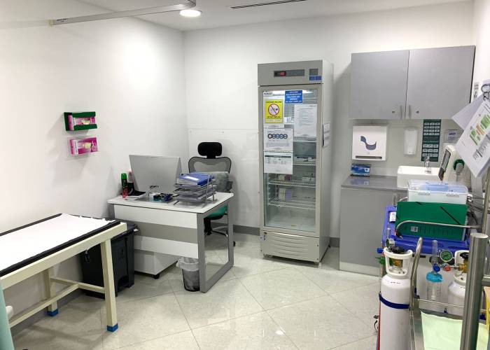 Vaccination room